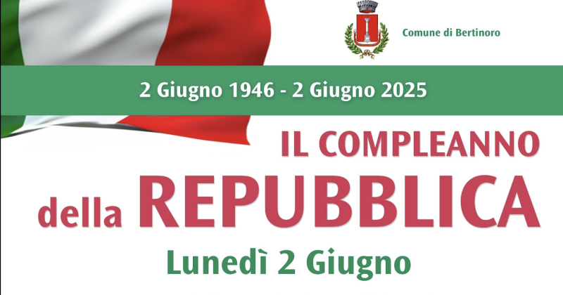 Bertinoro celebra la Festa della Repubblica